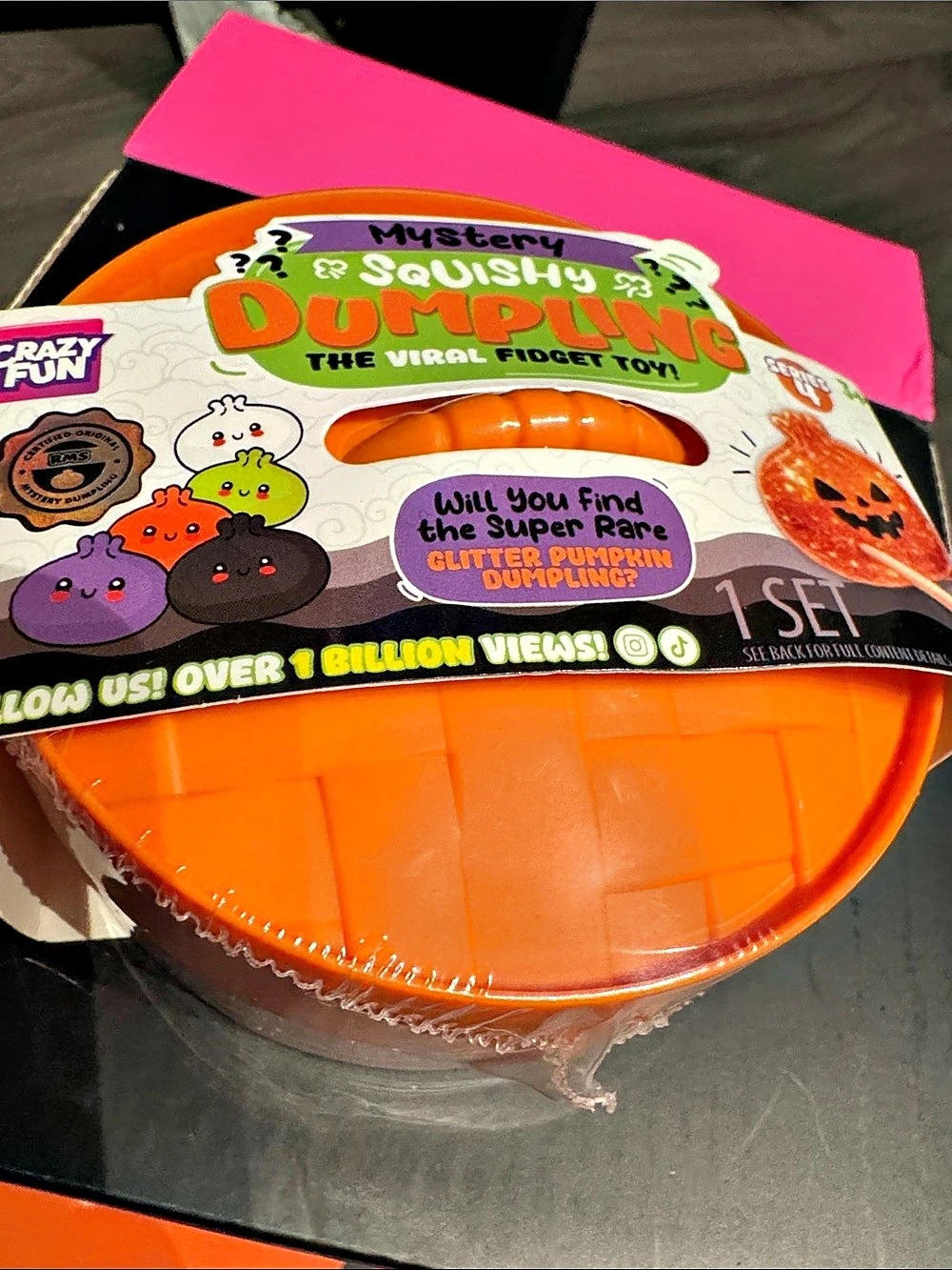 RMS Glitter pumpkin dumpling set
